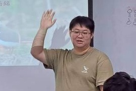 張高銘學長返校分享職涯歷程與公部門動物保護業務圖片